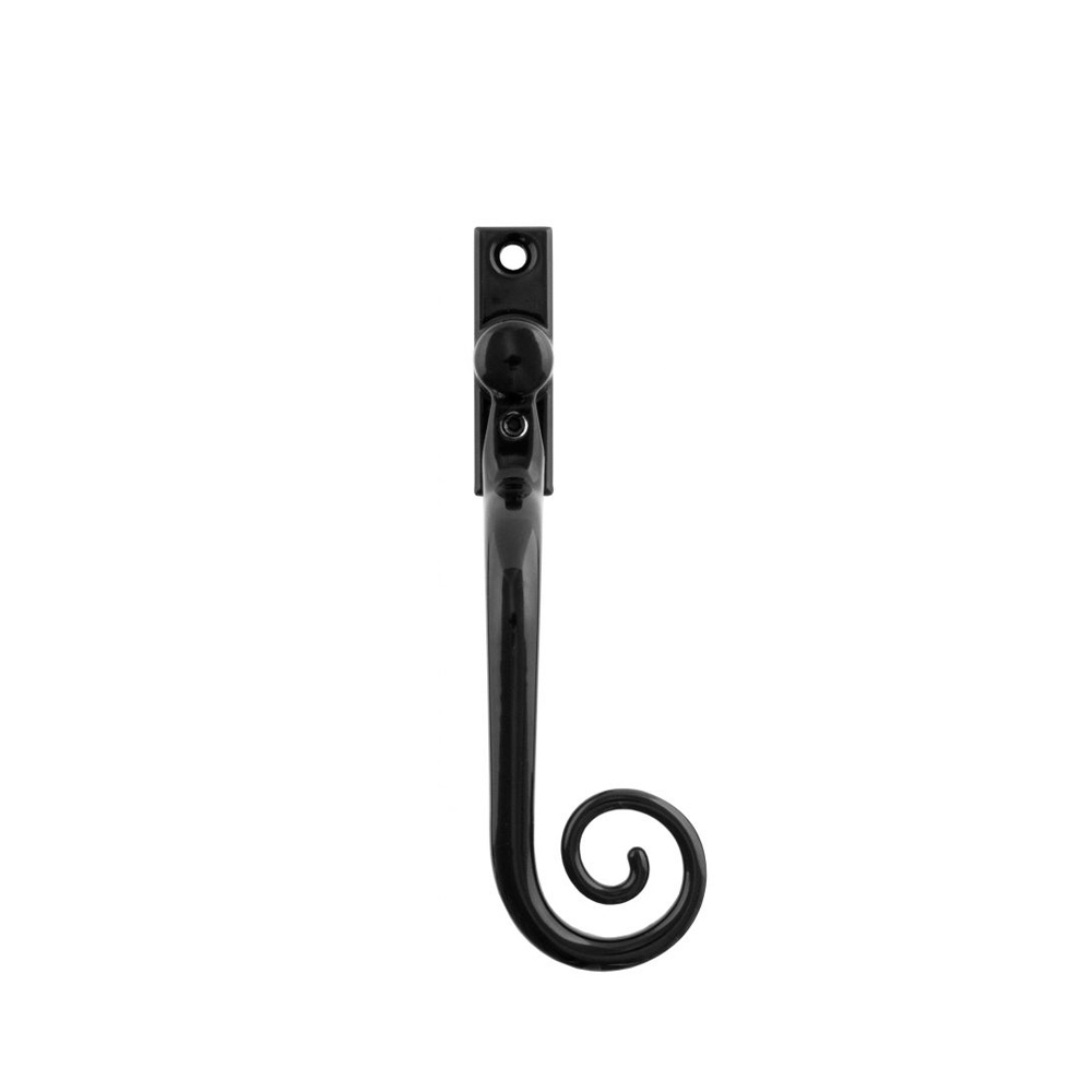 From the Anvil Deluxe Monkey Tail Espag Window Handle - Black (Right Hand)